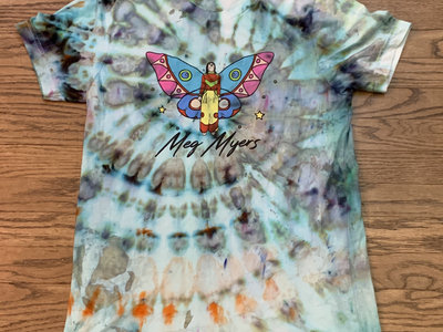 LIMITED EDITION Hand Tie Dyed RUTH Butterfly Tee (M) main photo