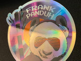 Frank Panduh - Vaporwave Panda Sticker photo 