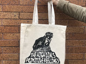Primitive Feelings tote bag (black or beige) photo 