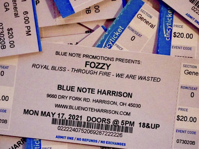 Live With Fozzy at the Blue Note in Harrison Ohio main photo