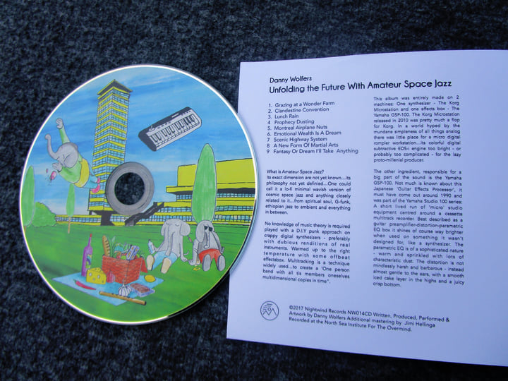 Unfolding The Future With Amateur Space Jazz | Danny Wolfers