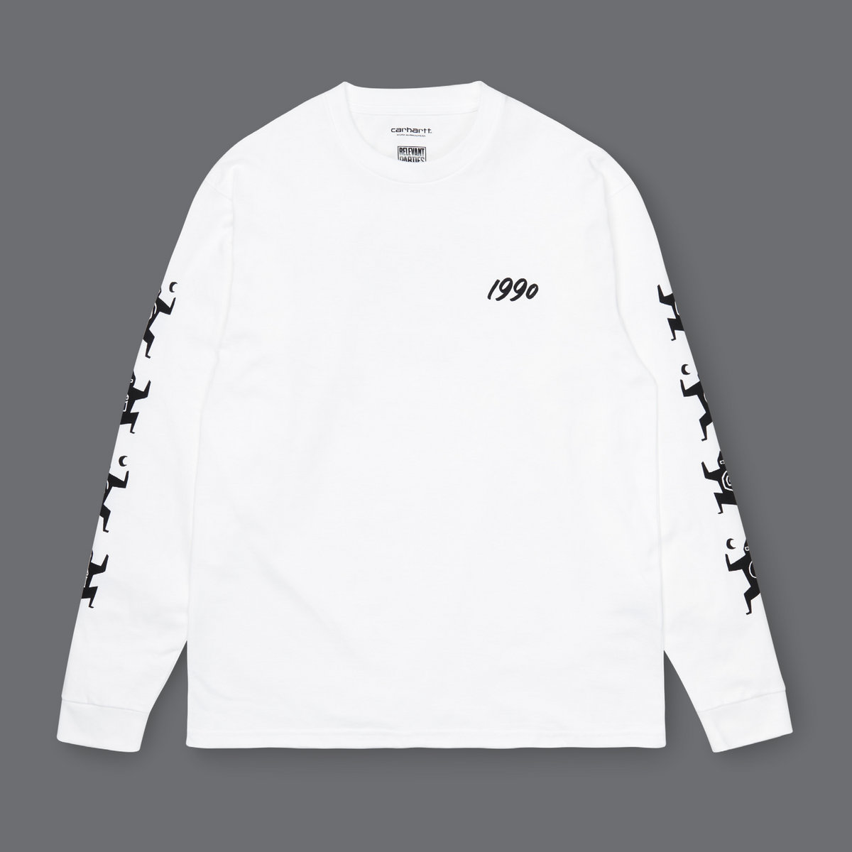 Carhartt WIP x Ninja Tune L/S T-Shirt White | Ninja Tune