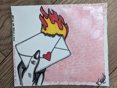 Don't Bother Writing, I Burn Your Letters - Original Art main photo