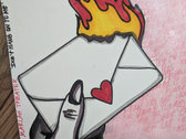 Don't Bother Writing, I Burn Your Letters - Original Art photo 