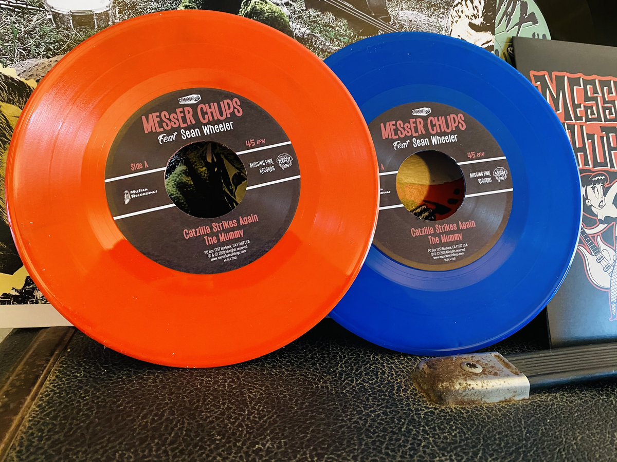 The Curse of Catzilla 4-track EP | Messer Chups