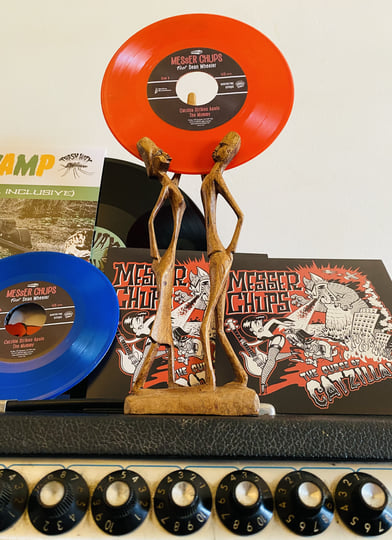 The Curse of Catzilla 4-track EP | Messer Chups