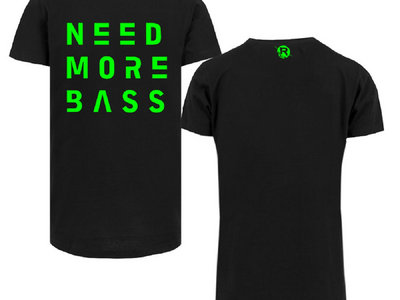 Need More Bass 'Front' T-Shirt 2020 (Acid Green) main photo