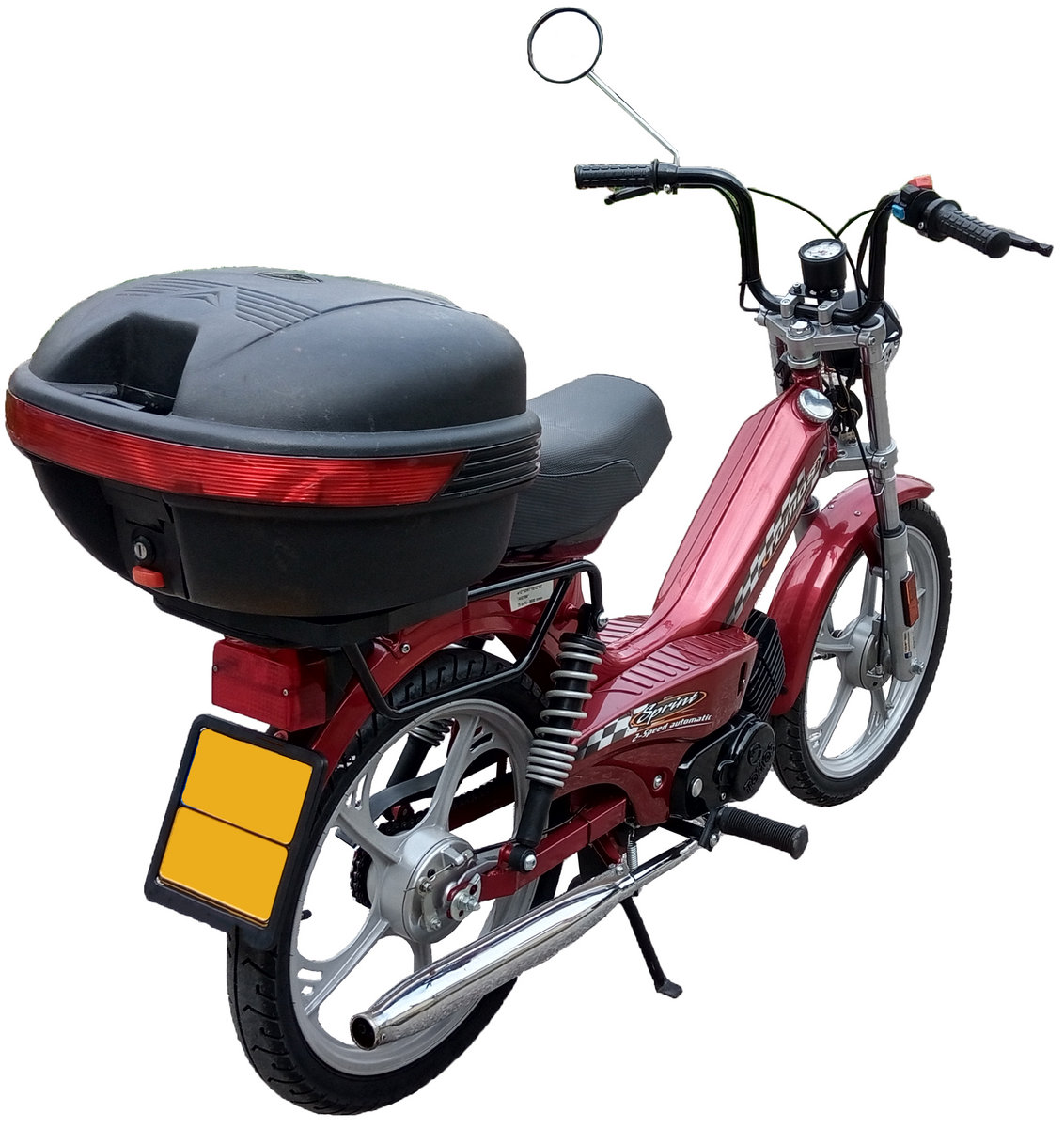 Tomos Sprint 2005 moped motorcycle photo detail