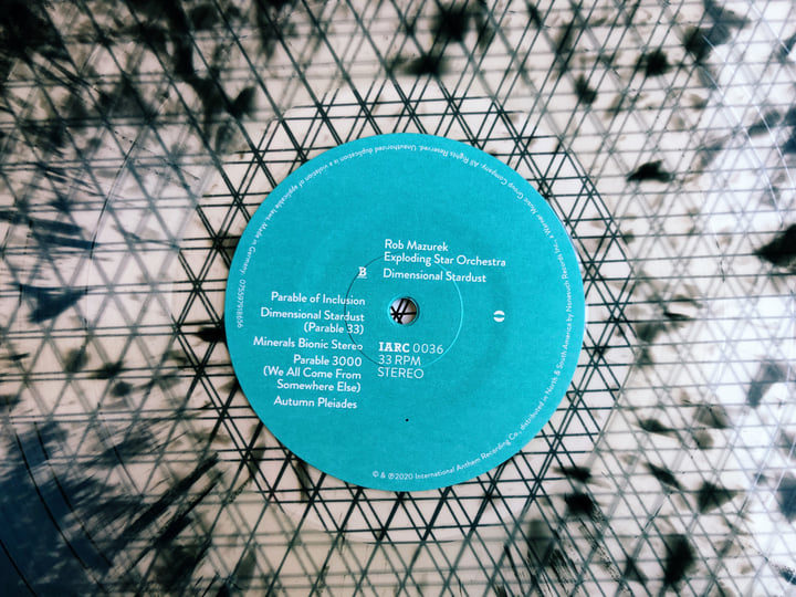 米LP Rob Mazurek / Exploding Star O Dimensional Stardust IARC0036 International Anthem /00400 Dimensional Stardust | Rob Mazurek – Exploding Star