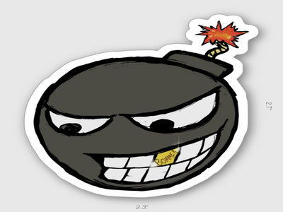 Gold Tooth Bomb Bommer Sticker main photo