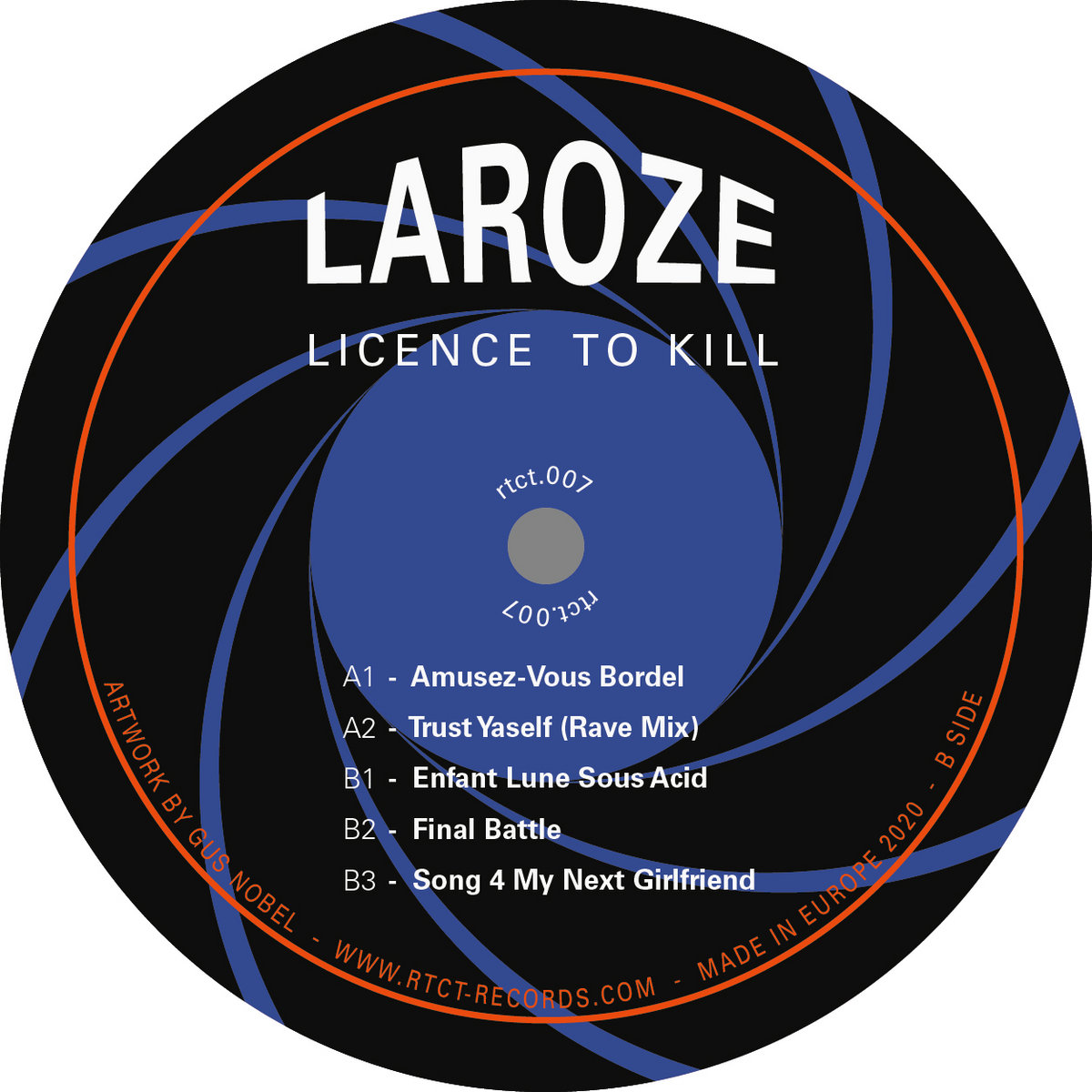 Licence To Kill | Laroze | rtct.records