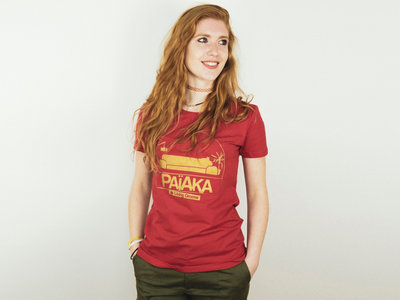 T-Shirt F Living Groove - Rouge (Païaka) main photo