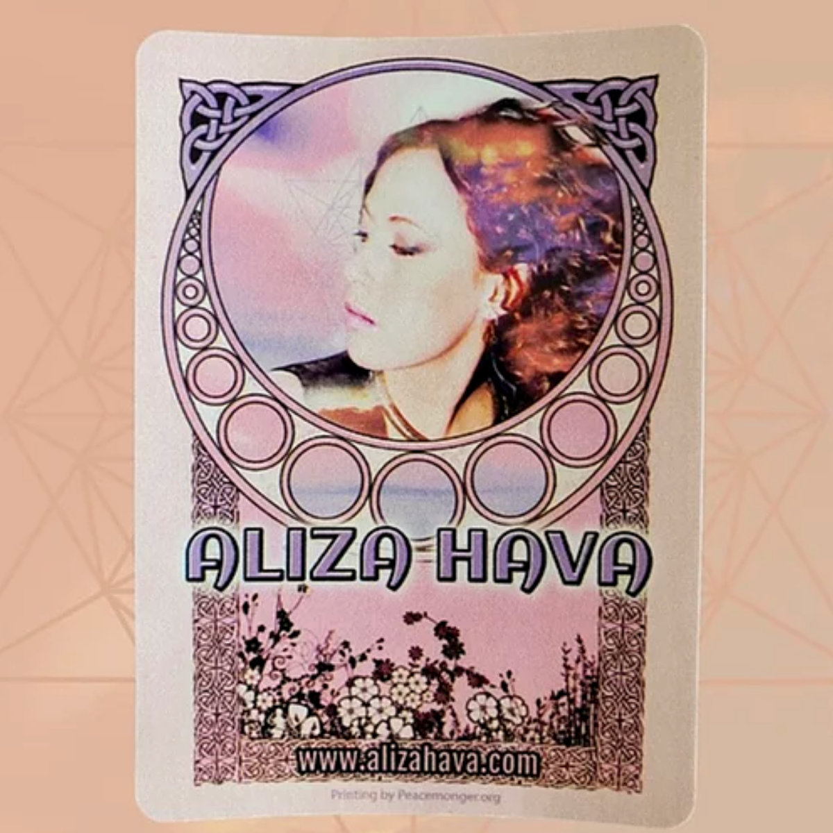 Art Nouveau Sticker Aliza Hava art-nouveau-sticker-aliza-hava