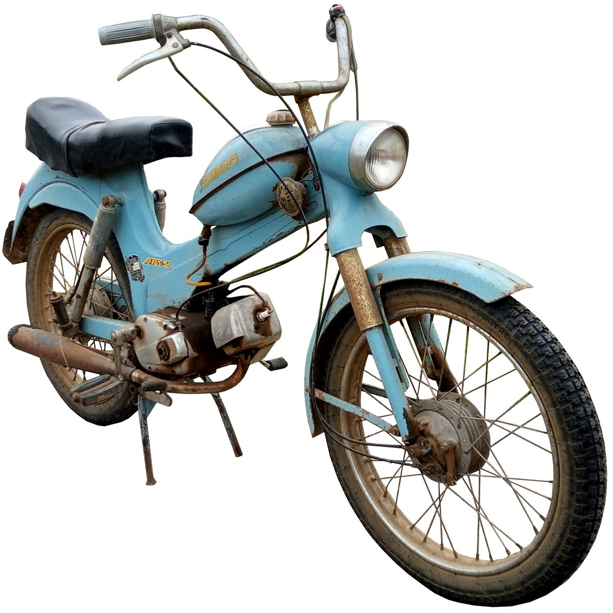Tomos Apn 4 1973 Moped Motorcycle photo detail