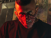 "Red Spikes" Mask [HEX x KWR] *handmade photo 