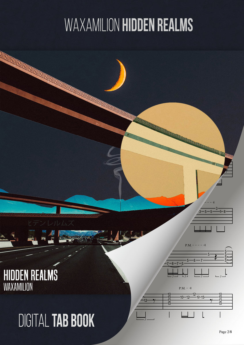 "Hidden Realms" Digital Tab Book (includes EP) Waxamilion