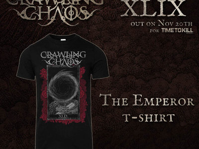 CRAWLING CHAOS - “The Emperor” T-shirt main photo