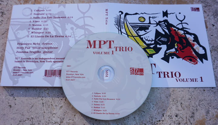 MPT Trio Volume 1 | Francisco Mela | 577 Records