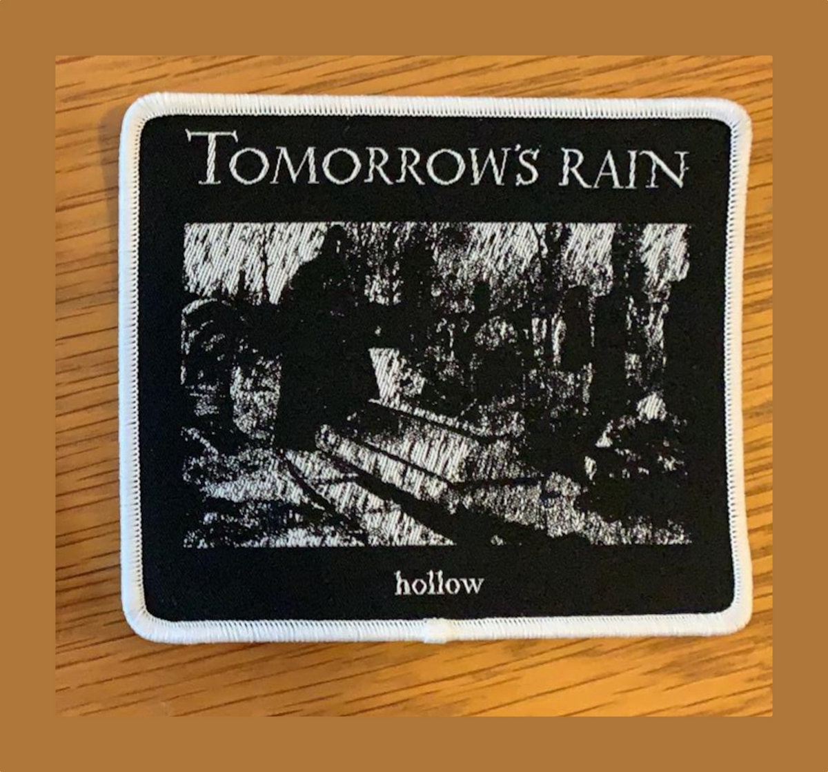 Patch with white border - Hollow album cover | Tomorrow