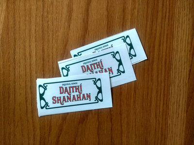 Daithí Shanahan [sic] stickers & free single download main photo