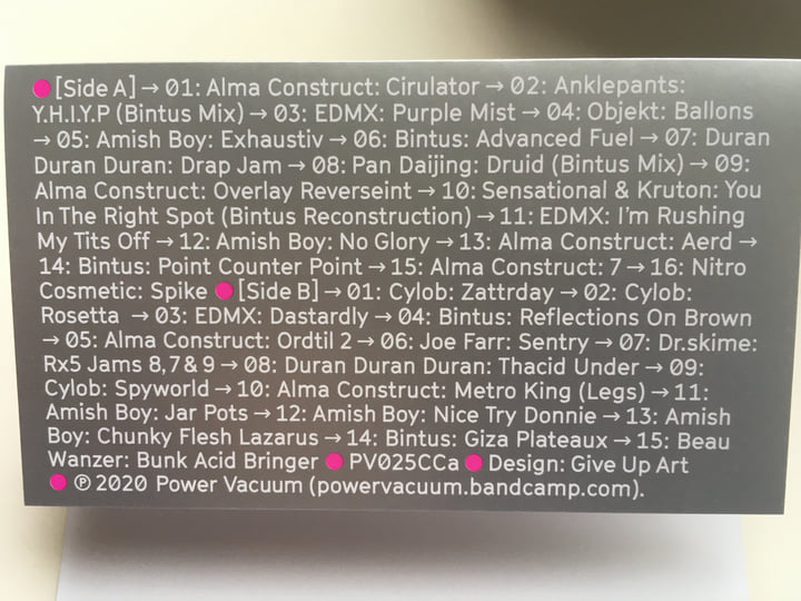 POWVAC025: V/A | Power Vacuum Label