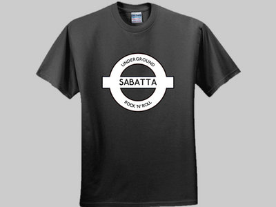 Sabatta – ‘Underground RocknRoll’ T-Shirt - (White Logo) main photo
