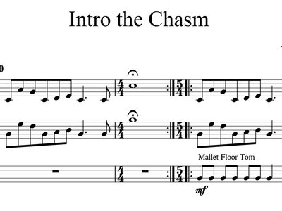 Intro The Chasm Score (PDF) main photo