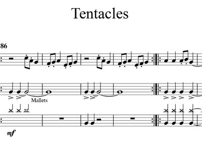 Tentacles Score (PDF) main photo