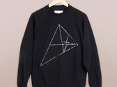 Classic 'Triangle' Sweatshirt (Black) photo 