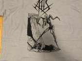 (SALE) Nightmare Demon (grey shirt/black ink) Logo created by Sonju Rattler photo 