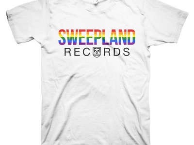 Sweepland Records - Rainbow Logo Supporters Shirt main photo