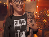 CAT TRAX! KITTENS - Unisex Black Sweatshirt photo 