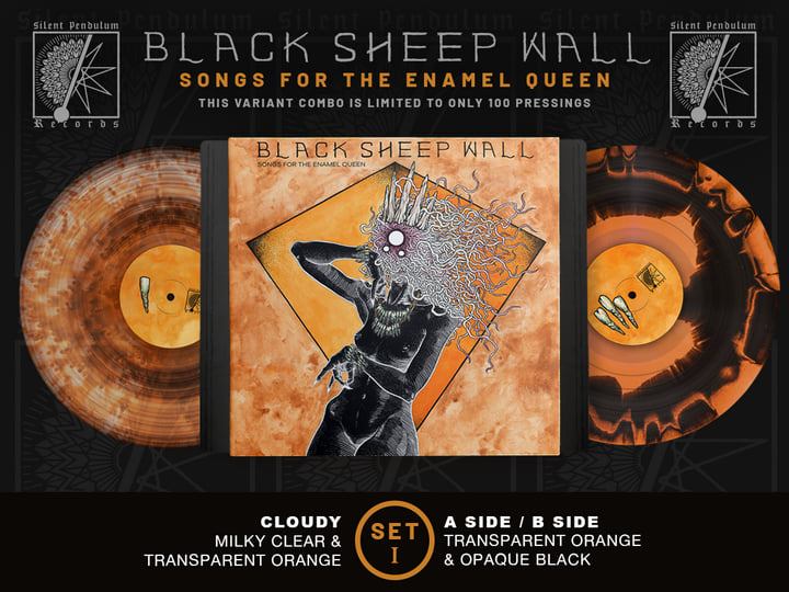 Feu de Saint-Antoine【LP】ブラックメタル ダンジョンシンセ Songs for the Enamel Queen | Black Sheep Wall | Silent Pendulum