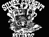 BLACK - Silver Current Records "Zapped and Zonked" T-shirt photo 