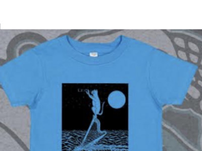 Blue Children's Cat Moon T-Shirt main photo