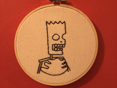 Bootleg Bart embroidered wall hanging main photo