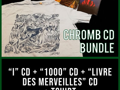 Chromb! CDs 1000, Le Livre des Merveilles, 1 + tshirt main photo