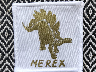 Stegosaurus Patch Gold Me Rex