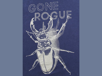 Gone Rogue T-shirt - Black & metallic gold main photo