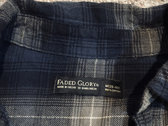 RTH PATCHED FLANNEL - NAVY / CHARCOAL (M) photo 