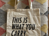 This Is What You Carry Tote Bag - Natural photo 