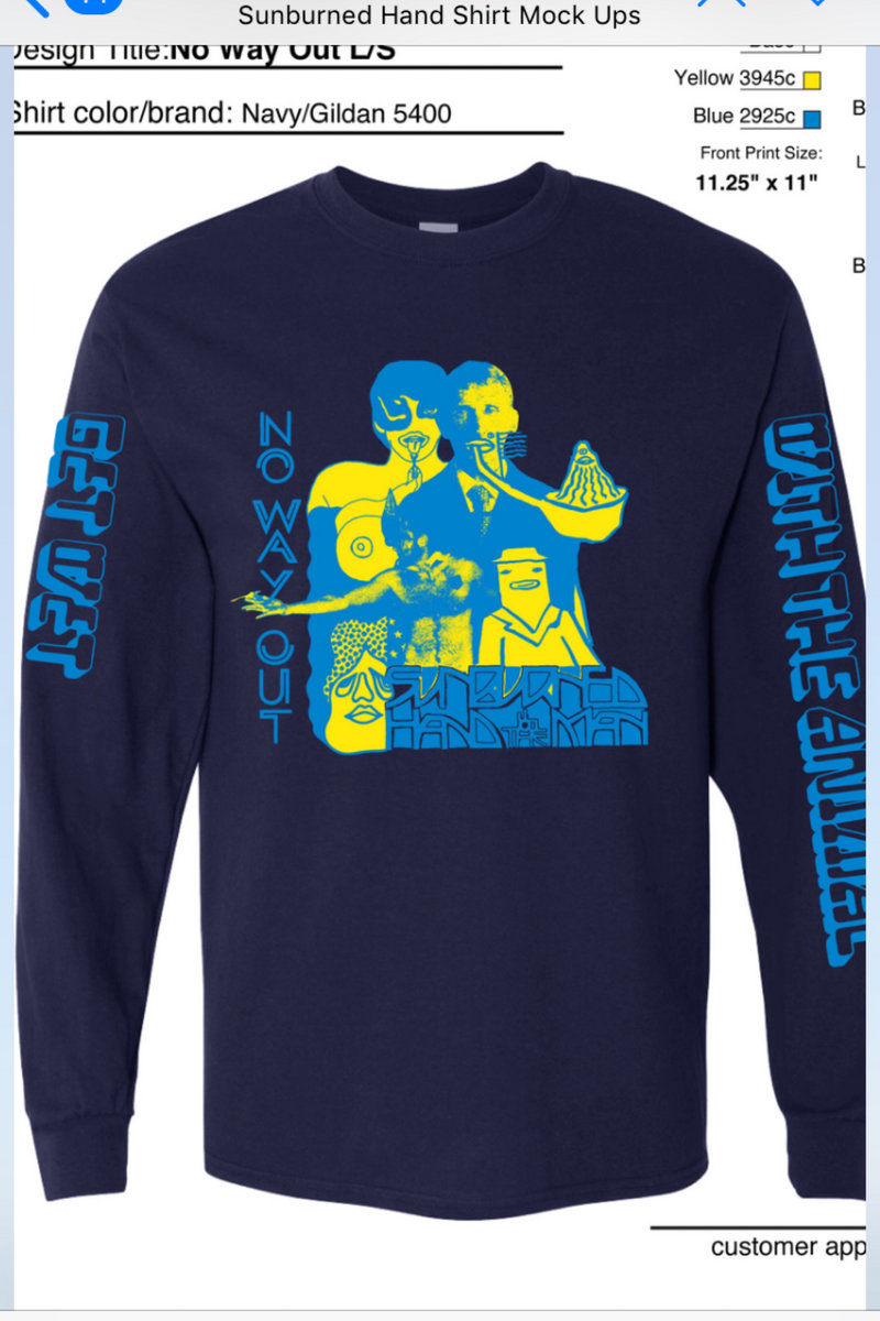 No Way Out Get With The Animal Darryl Norsen Design Sunburned Hand Of The Man No Way Out Get With The Animal Darryl Norsen Design Sunburned Hand Of The Man