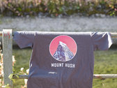 "MOUNT HUSH" dark grey logo shirt photo 