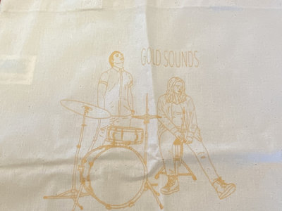 Gold Sounds Hand-Screened Tote Bags main photo