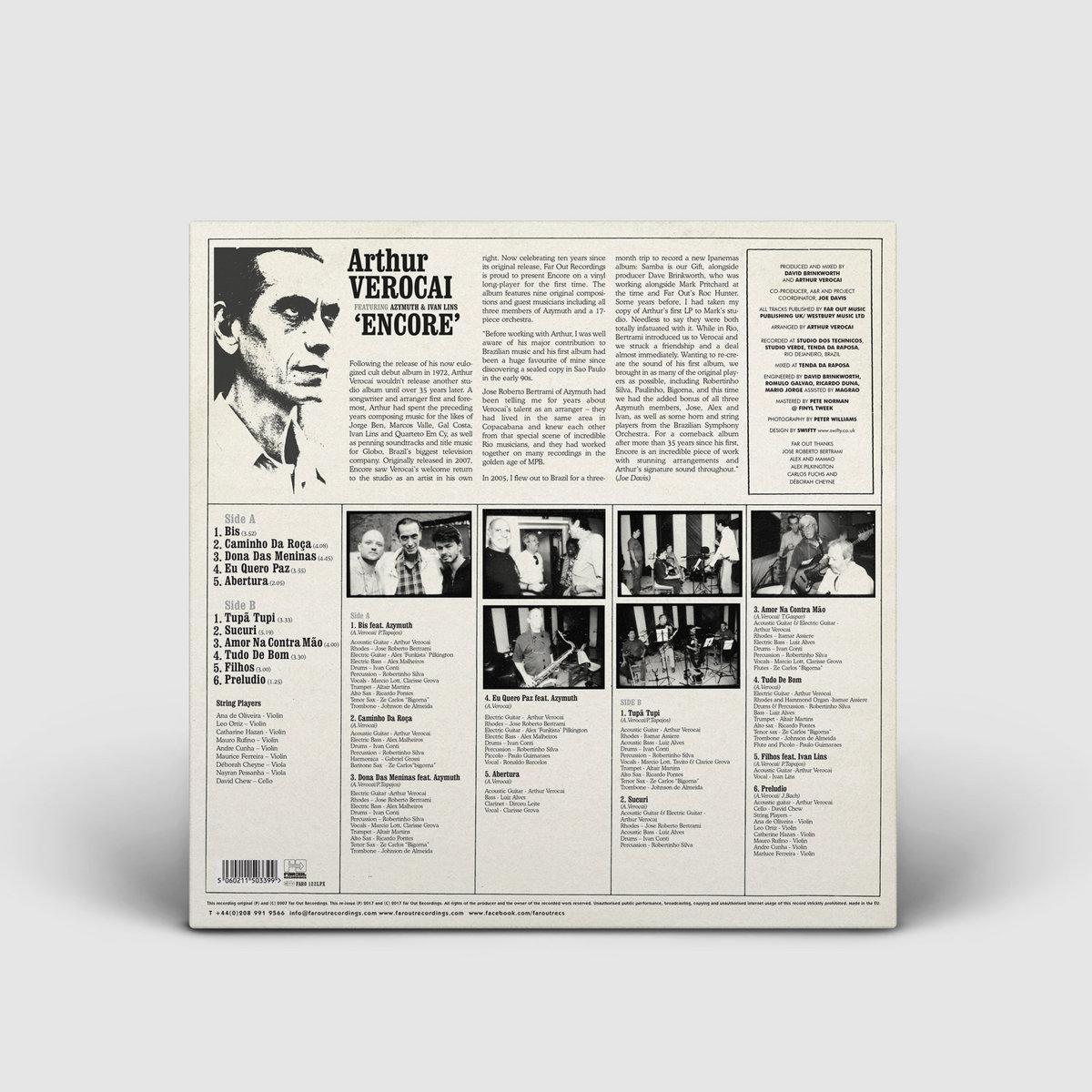 洋楽 Arthur VEROCAI / ENCORE Encore | Arthur Verocai