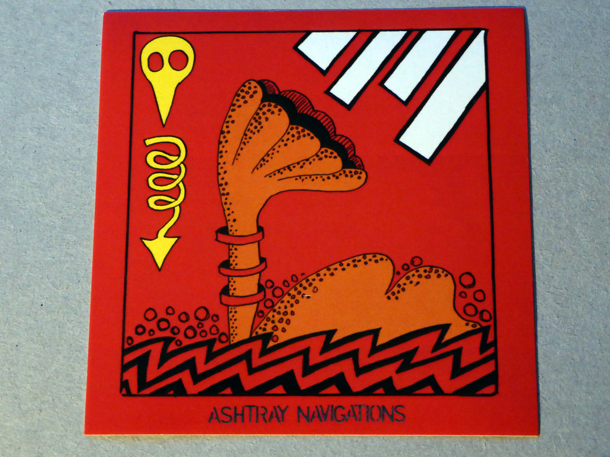2 x Ashtray Navigations Shimmering Replica Sticker pack Ashtray