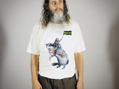 Margaret Chavez 'Cat' T-Shirt (CREAM) photo 