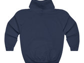 Icarus Cloth: Neon Unisex Hooded Sweatshirt: Navy photo 