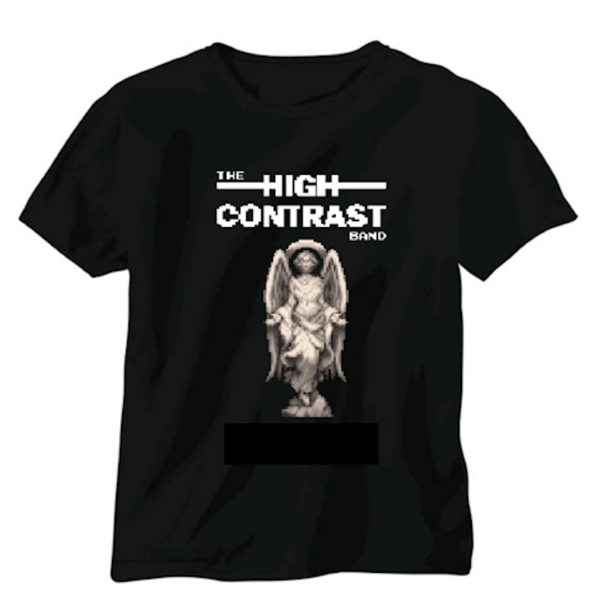 (Bandcamp Exclusive) The High Contrast Band "8Bit" Tshirt High Contrast