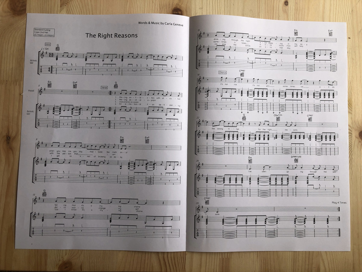 The Right Reasons Carla Geneve